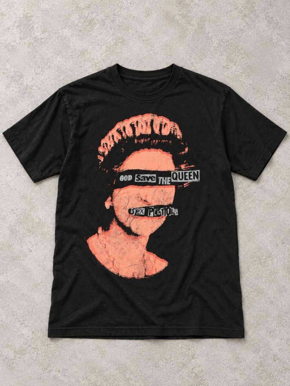 Sex Pistols God Save the Queen Black Graphic T-Shirt | Gildan